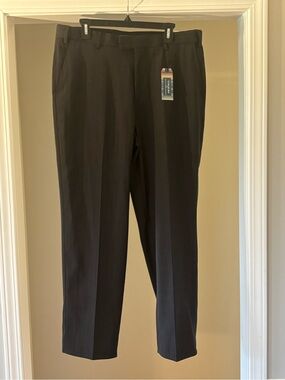 Alexander Julian Men's Black Dress Slacks